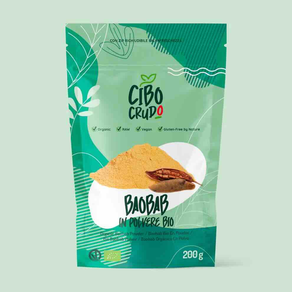 Baobab Polvere Cruda Bio - 200 gr